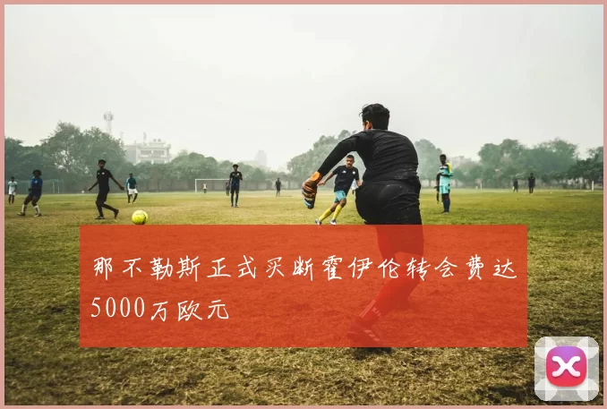 那不勒斯正式买断霍伊伦转会费达5000万欧元